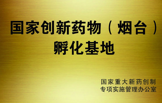 2010年8月山东国际生物科技园被列为“国家山东创新药物（烟台）孵化基地”